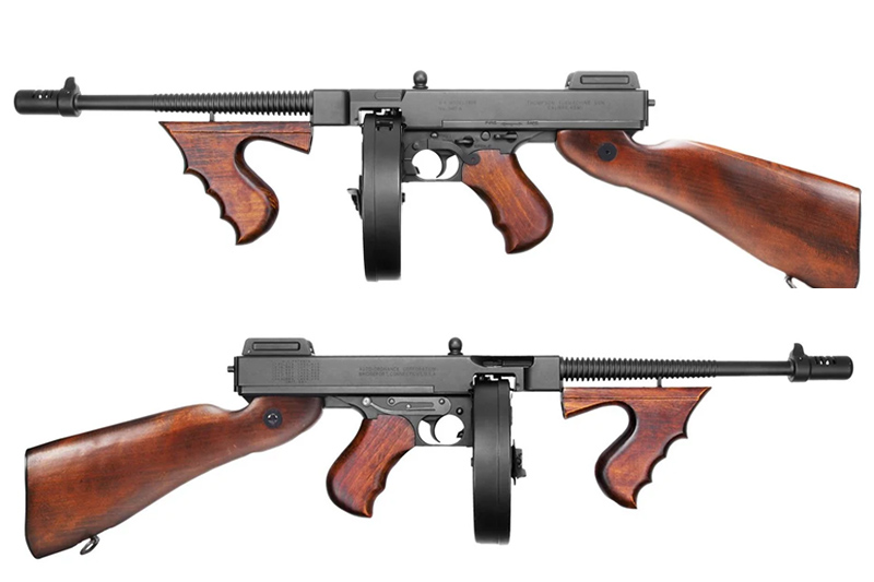 [NEW] ARES THOMPSON M1928 CHICAGO  AEG (WOOD)